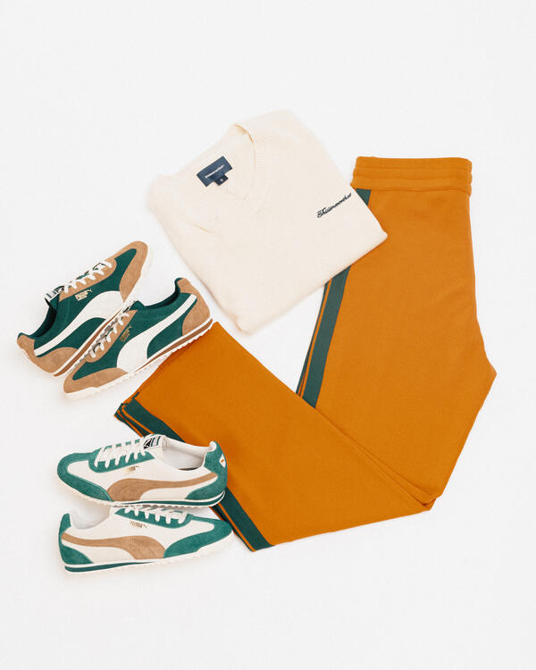 thisisneverthat Script Logo Knit Vest | TN241KKNPK03-IVORY